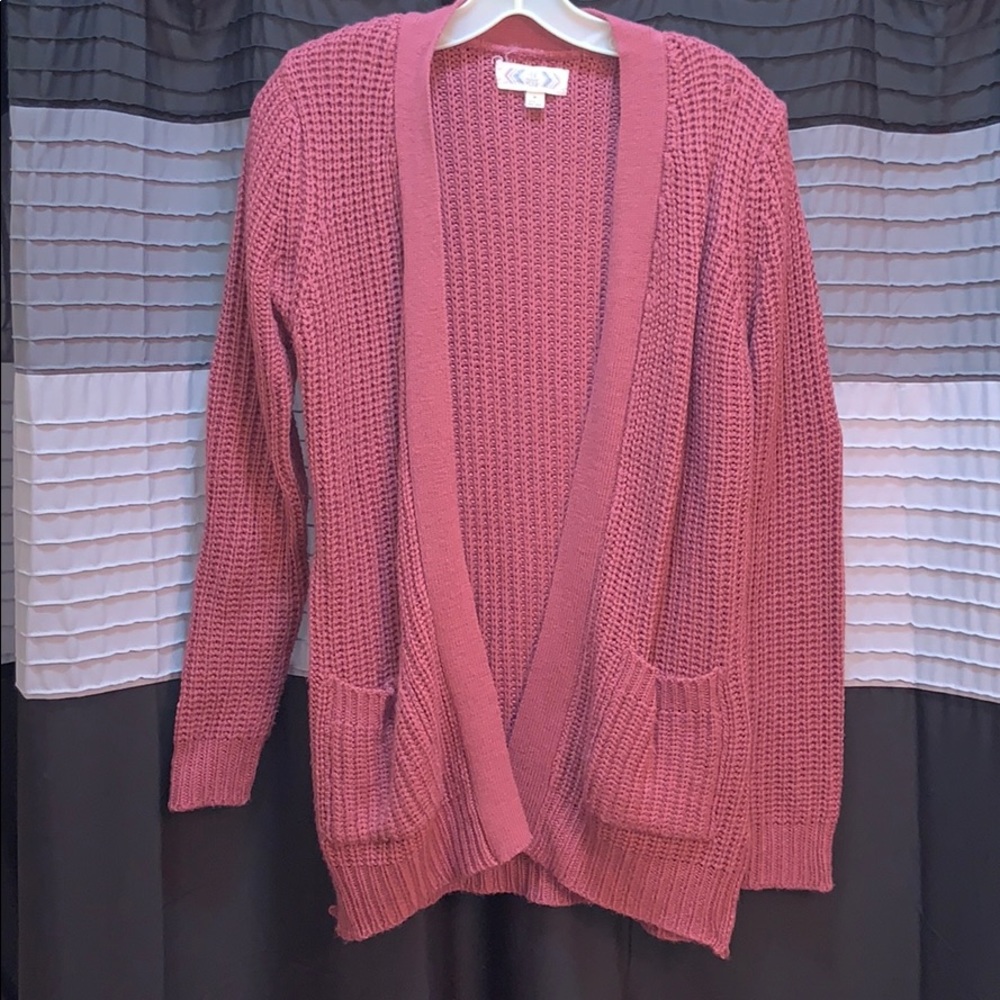 Light pink women’s cardigan
